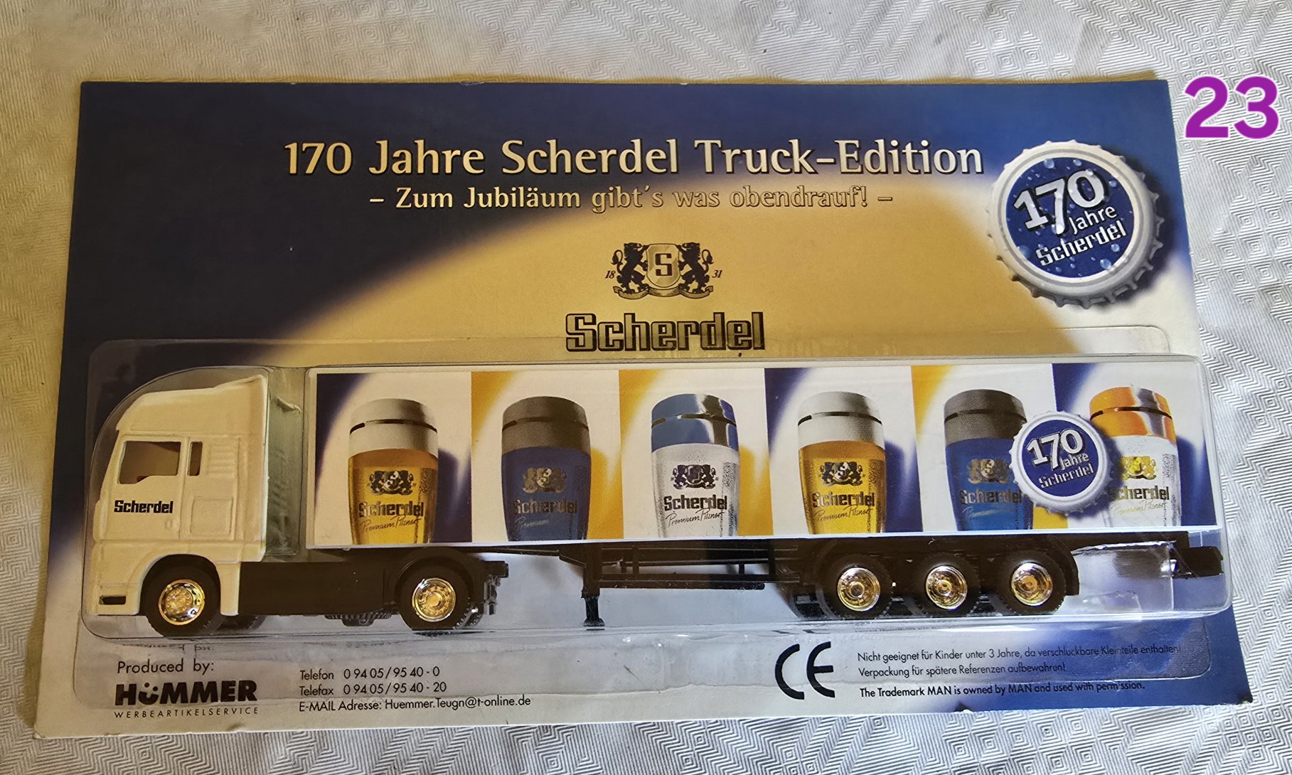 Mini Truck Scherdel 170 Jahre Edition