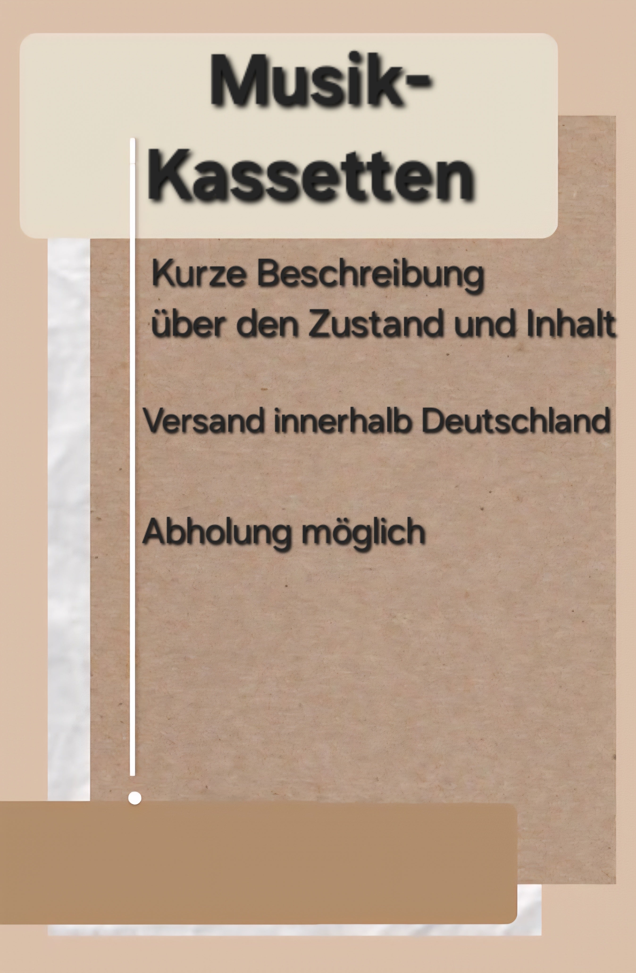 Musik Kassetten