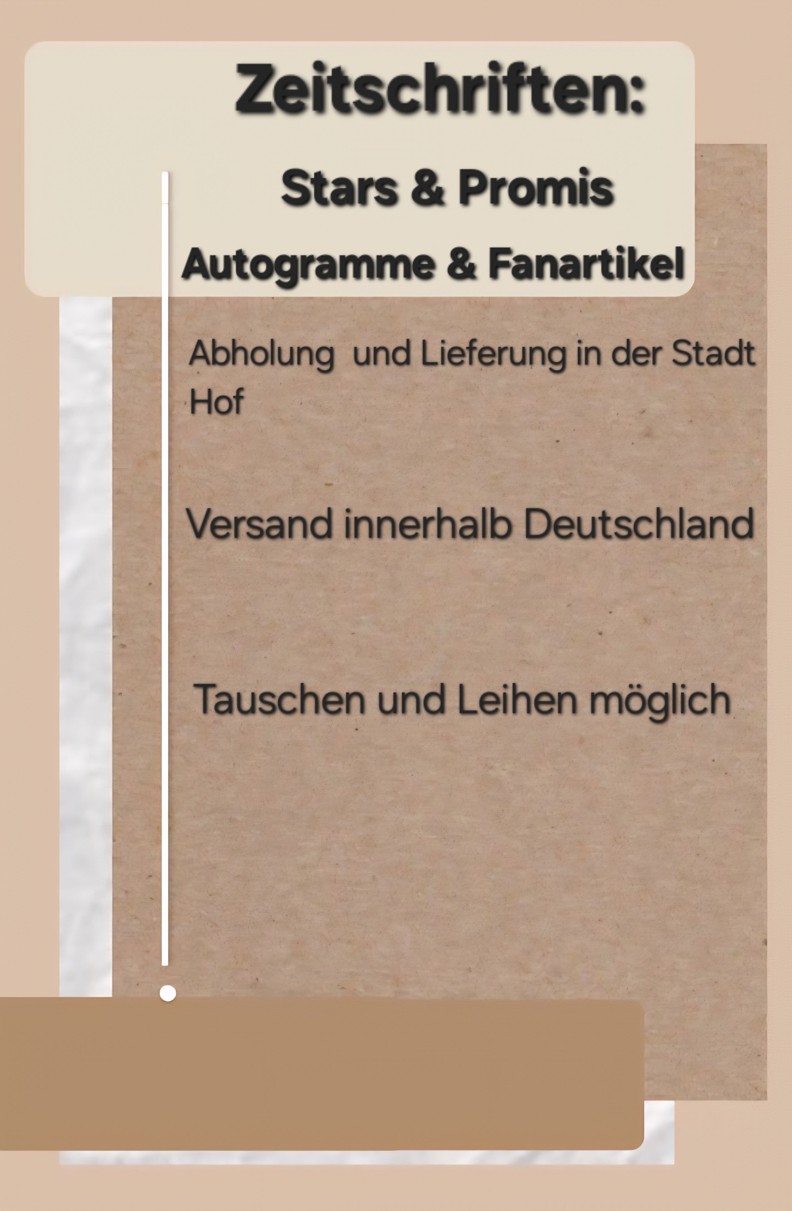 Zeitschriften : Stars & Promis / Autogramme & Fanartikel