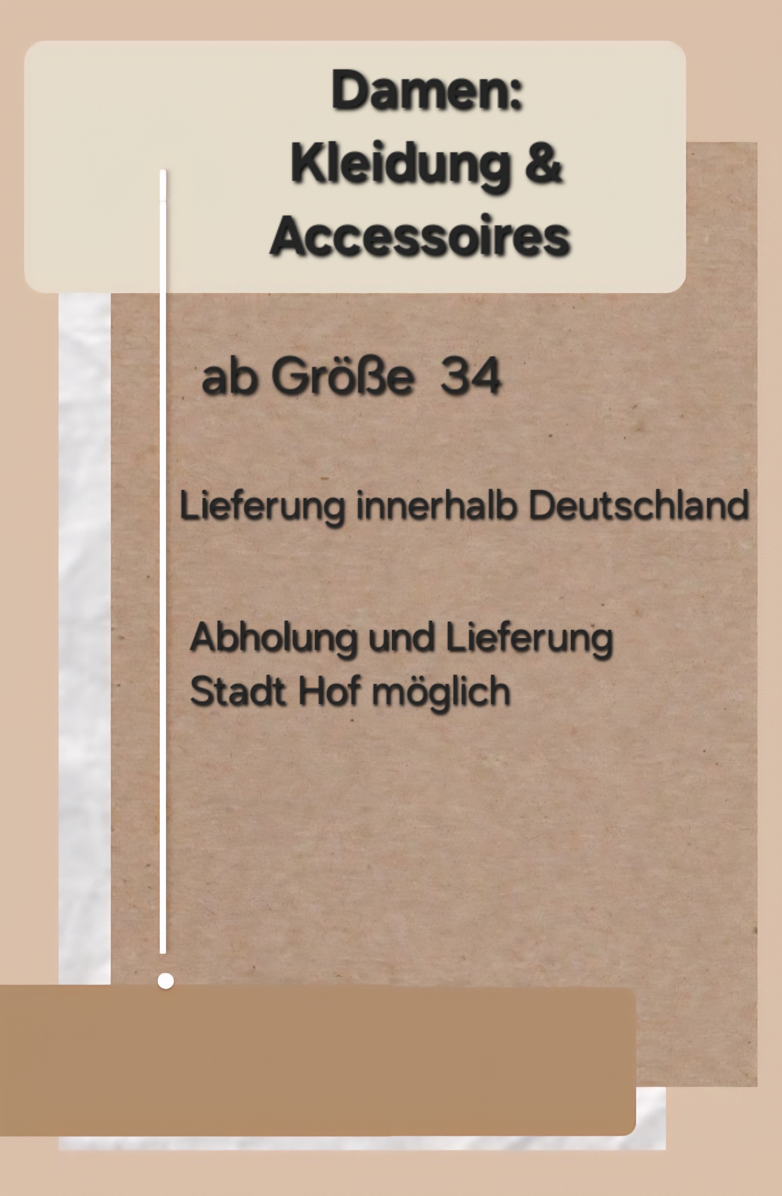 Damen : Kleidung & Accessoires