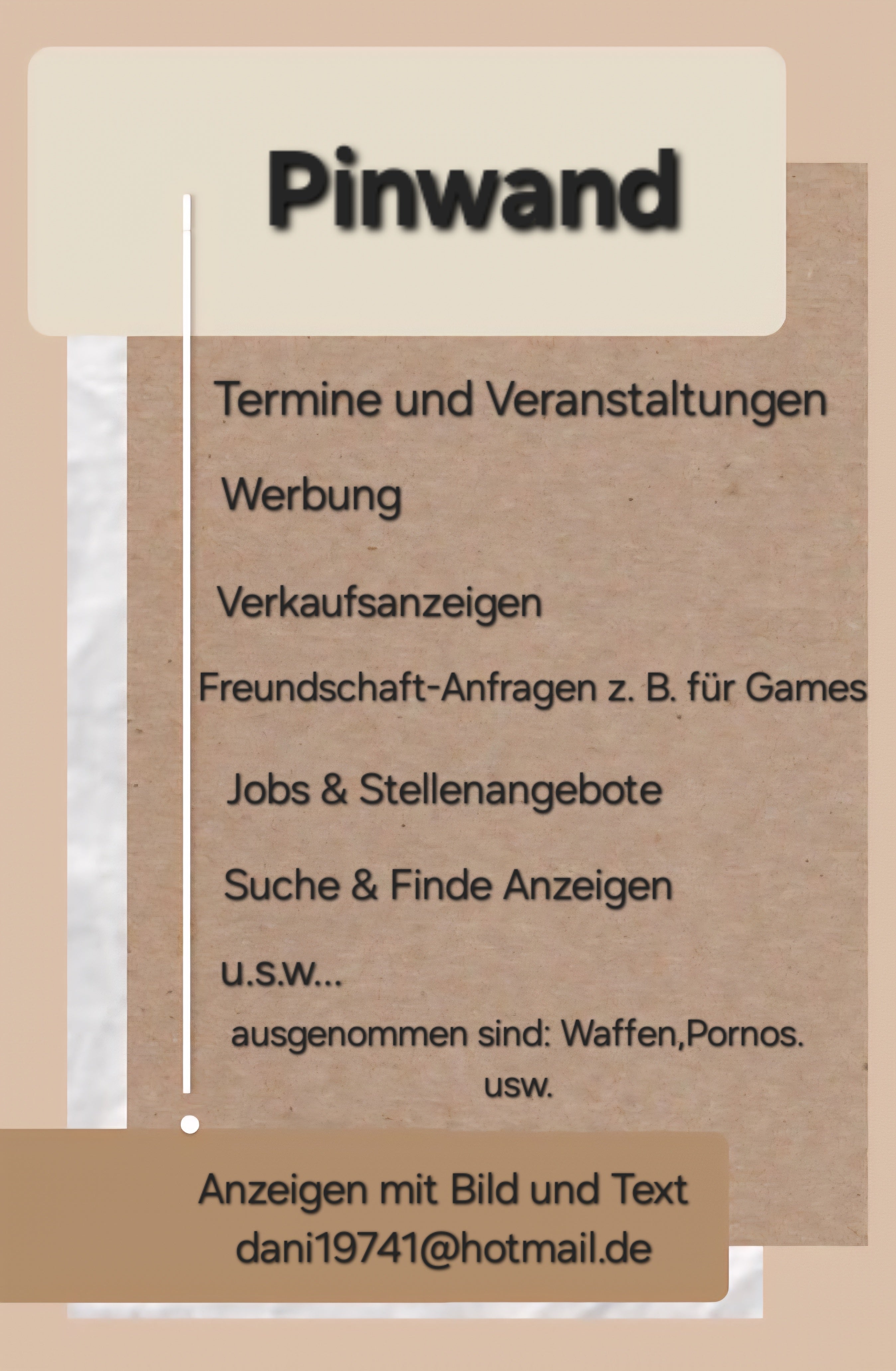 Pinwand