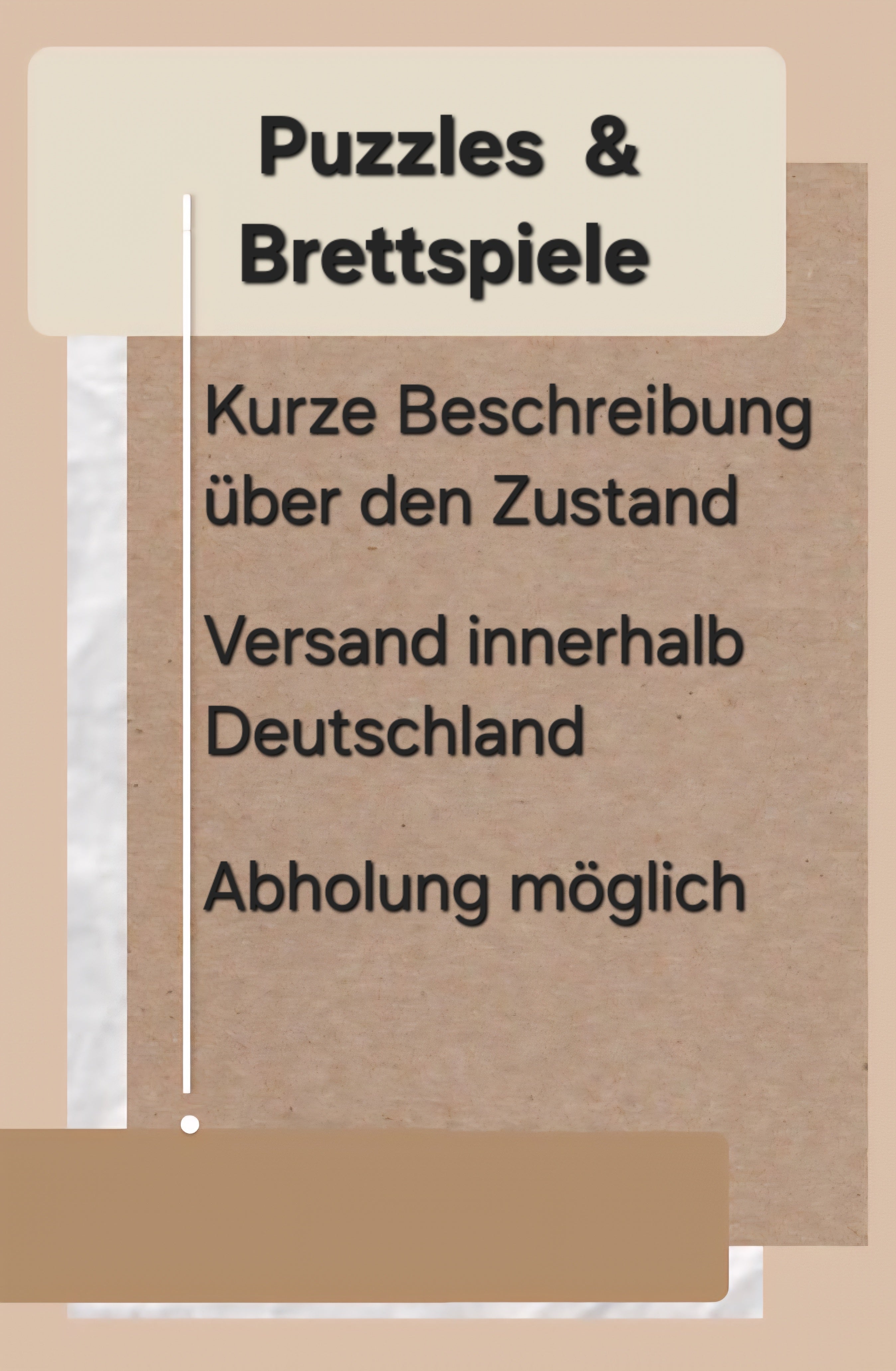 Puzzles & Brettspiele