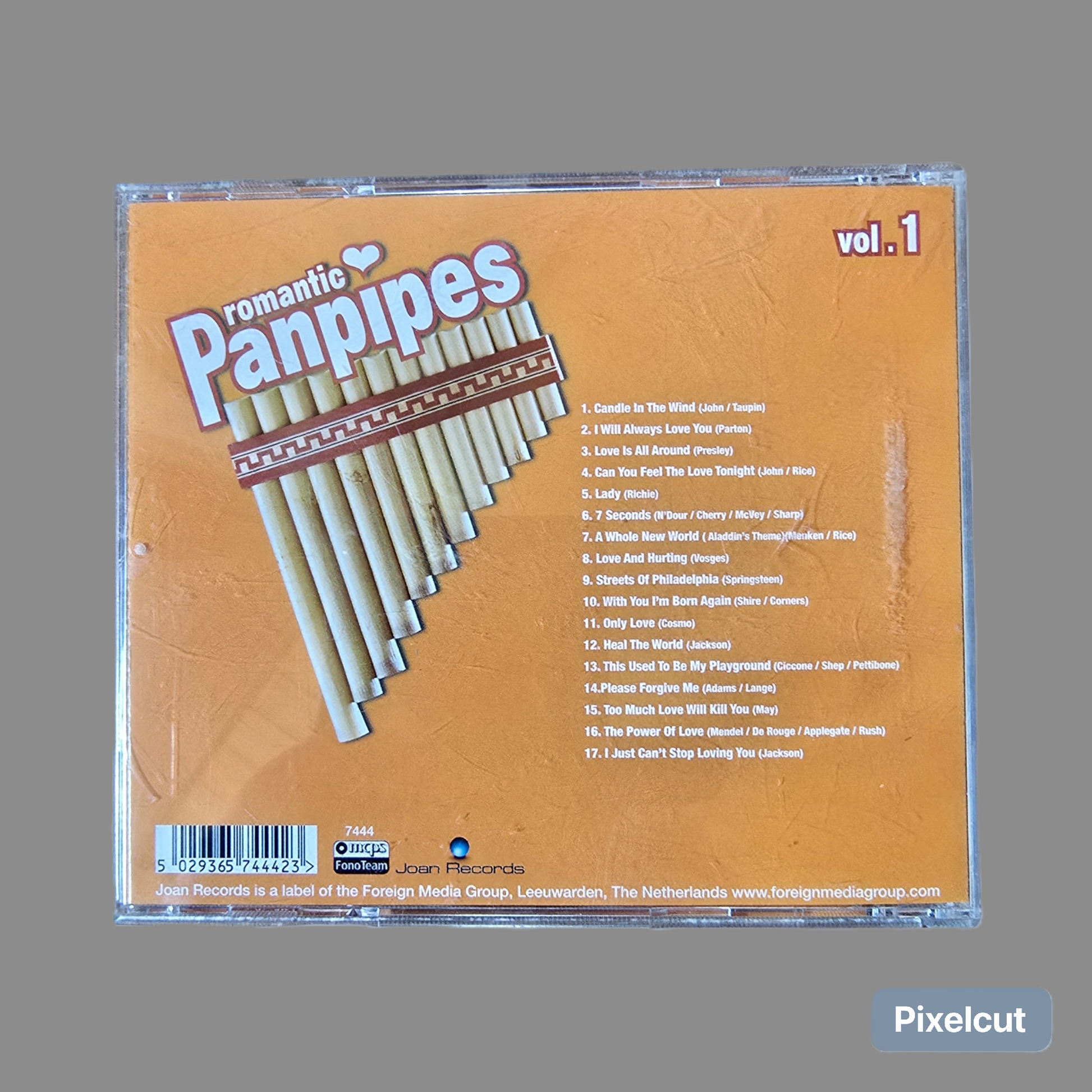 CD romantic Panpipes