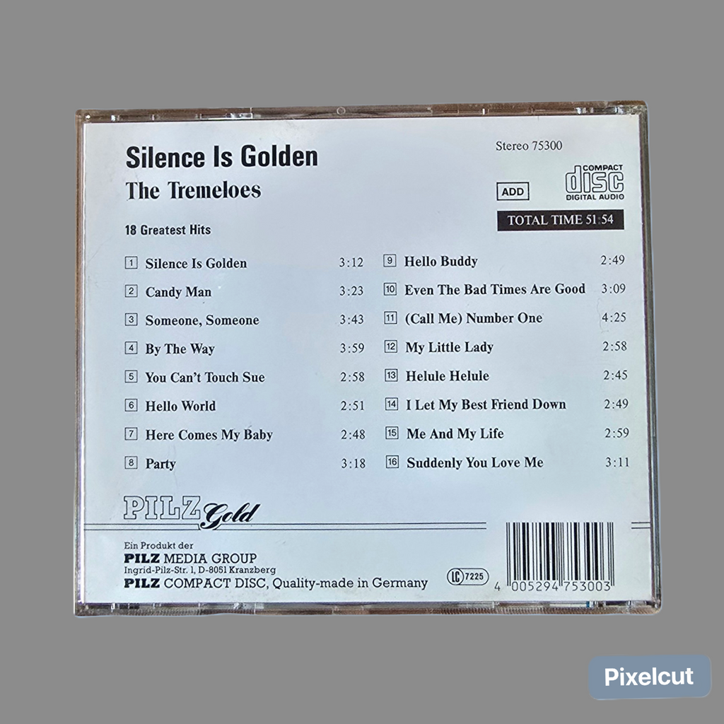 CD The Tremeloes  Silcence Is Golden