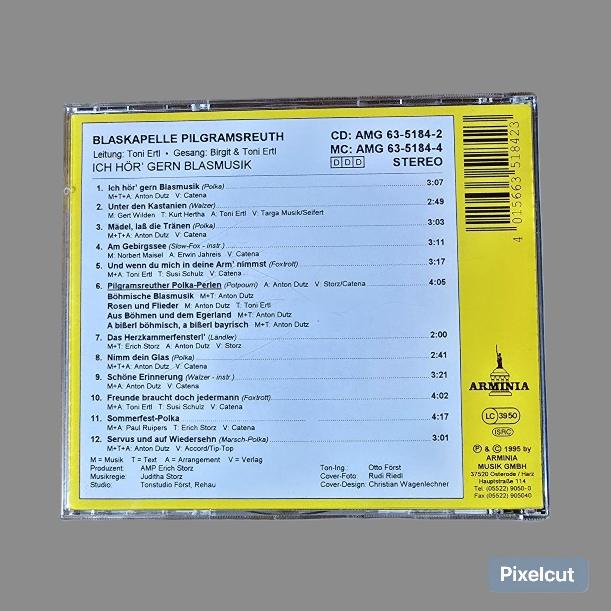 CD Blaskapelle Pilgramsreuth