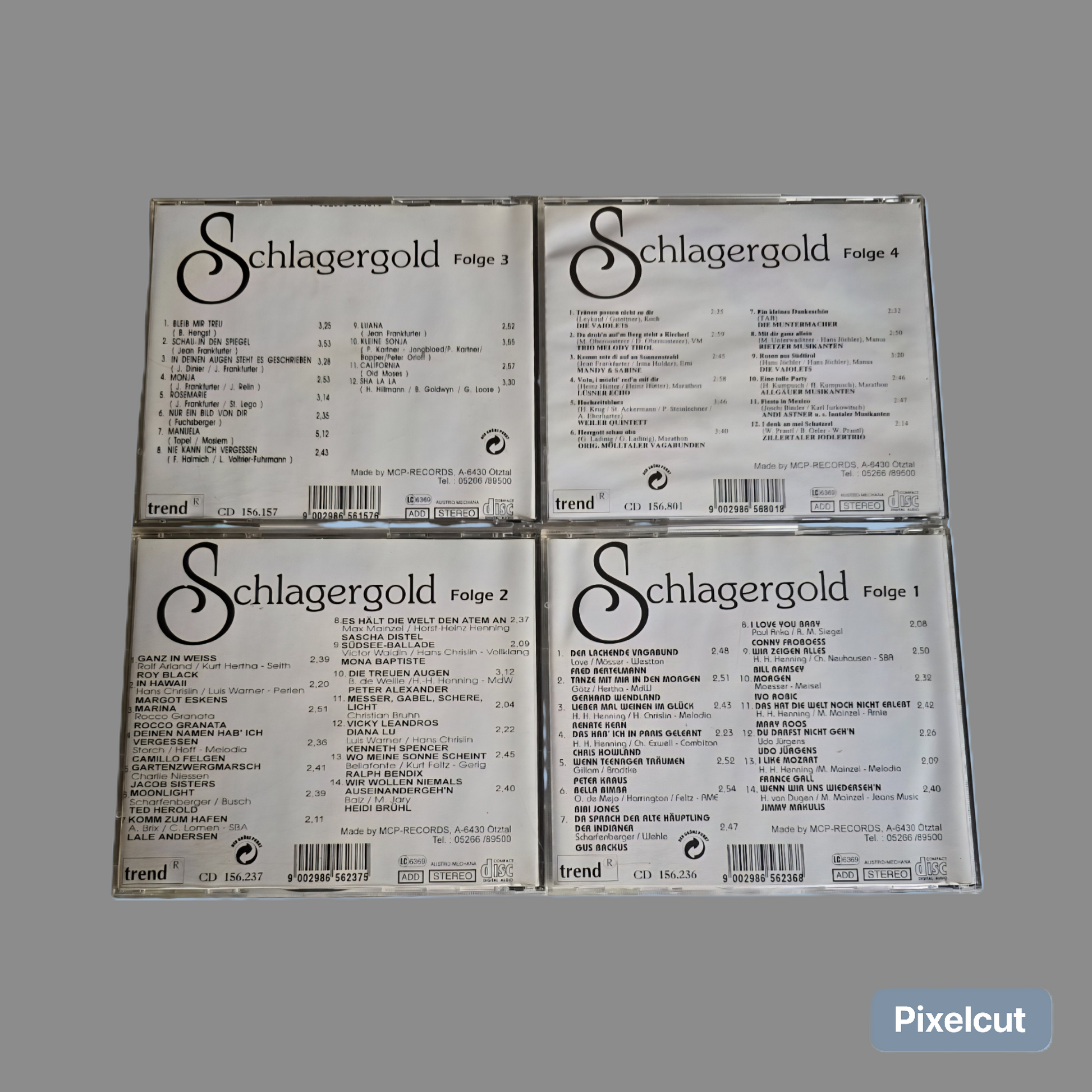 CDs Schlagergold 4er Set