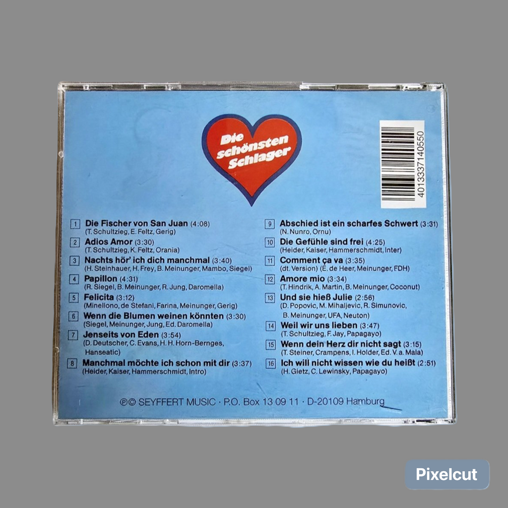 CD Die schönsten Schlager Folge 1