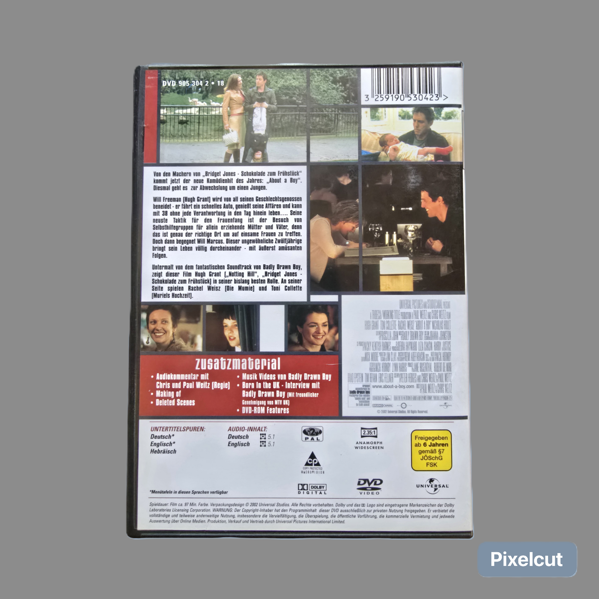 DVD About a boy  Hugh Grant
