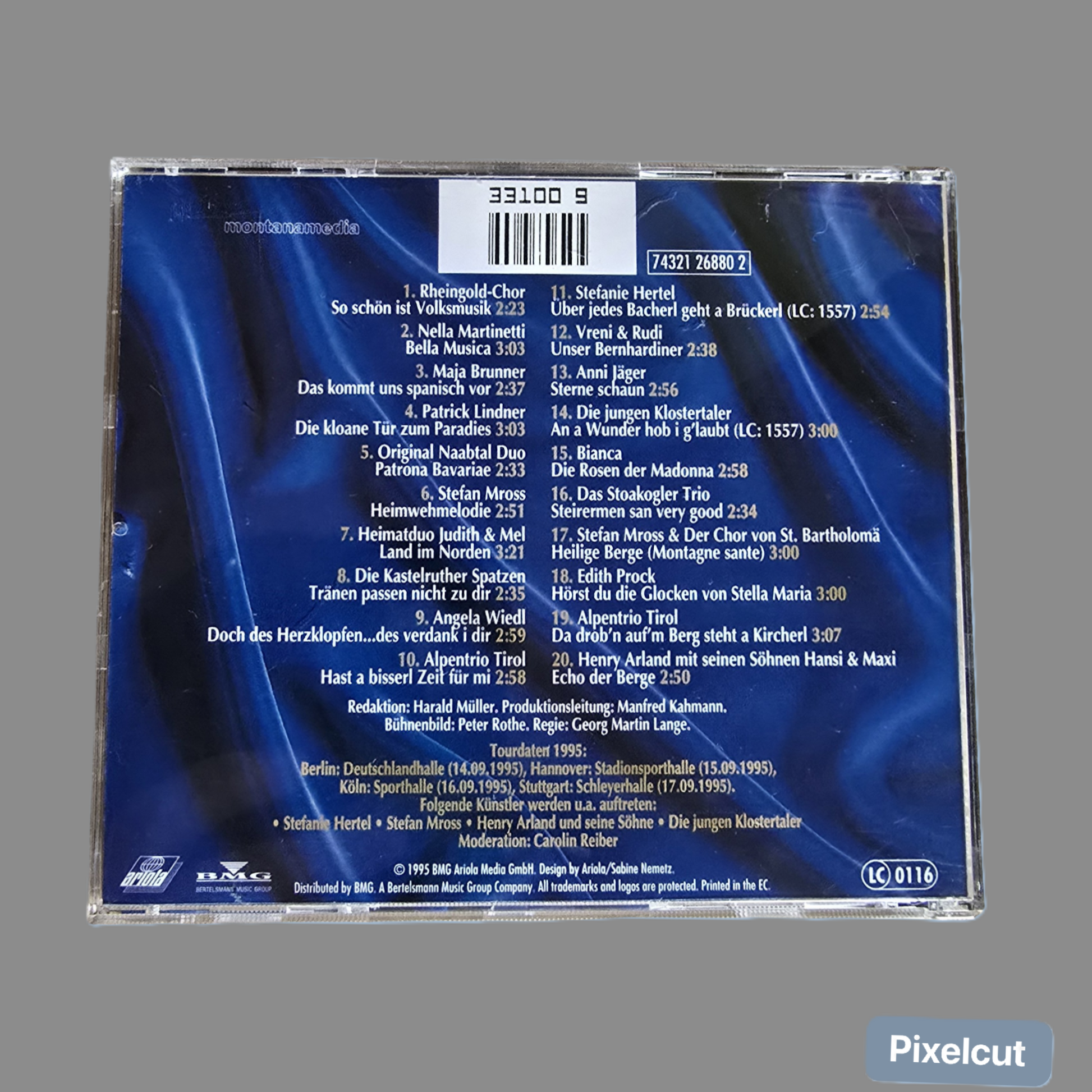 CD 10 Jahre Grand Prix der Volksmusik (1995)