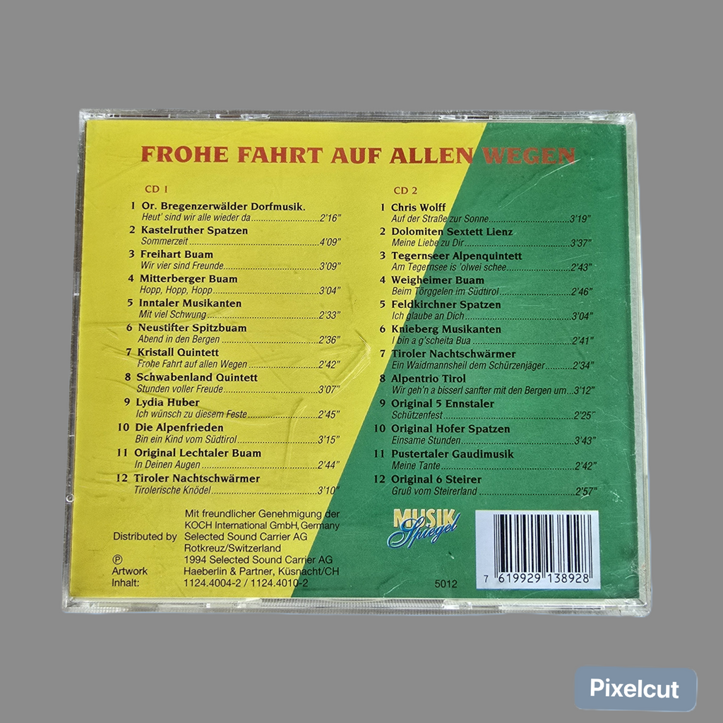 CD Frohe Fahrt auf allen Wegen Folge 9 1994