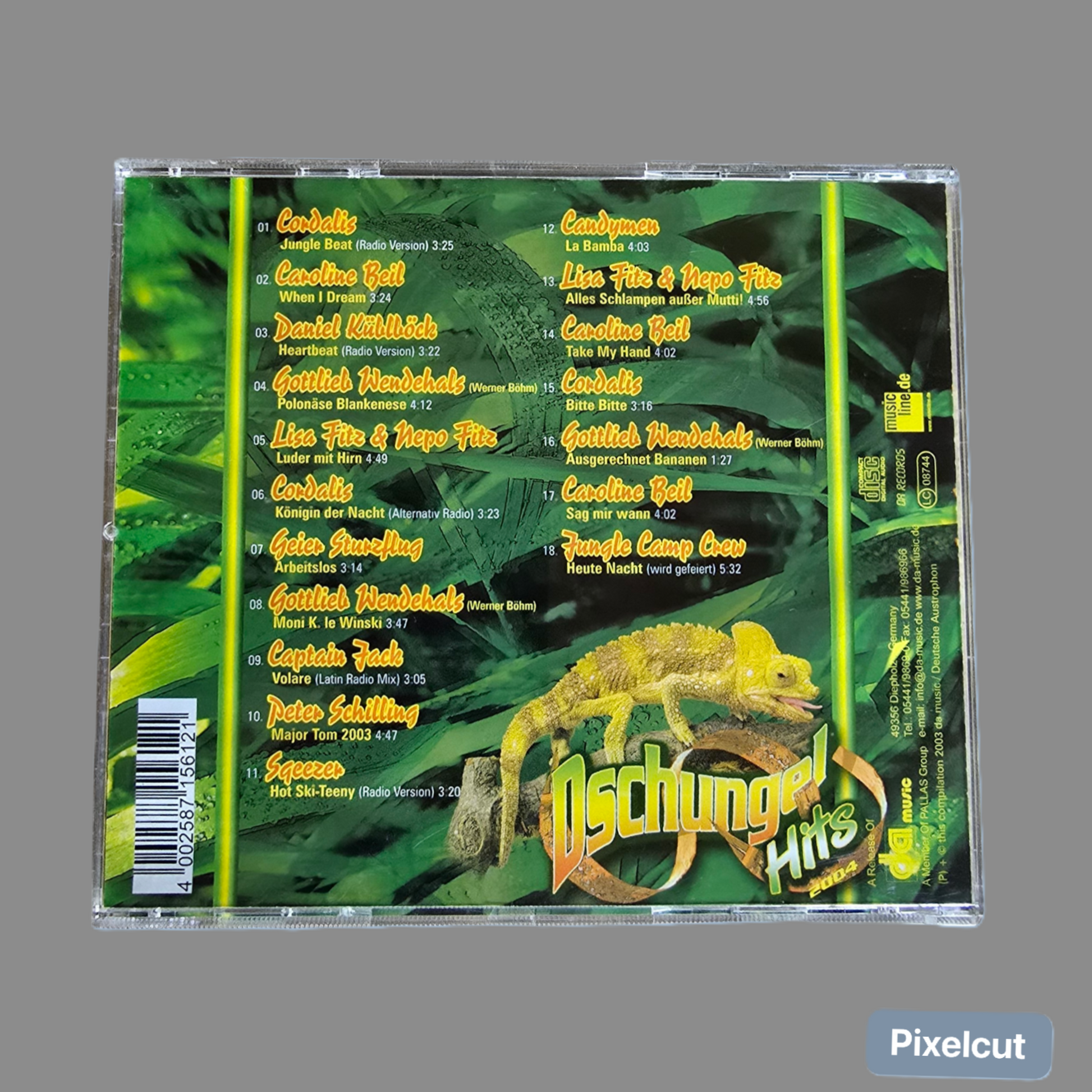 CD Dschungel Hits (2003)