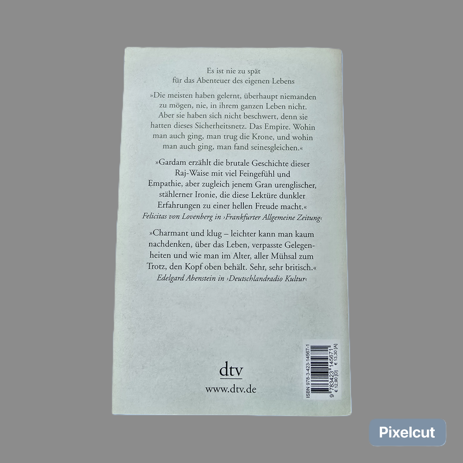 Buch  Ein untadeliger Mann  Jane Gardam (2017)