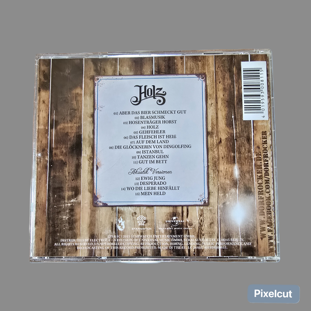 CD Dorfrocker Holz (2015)