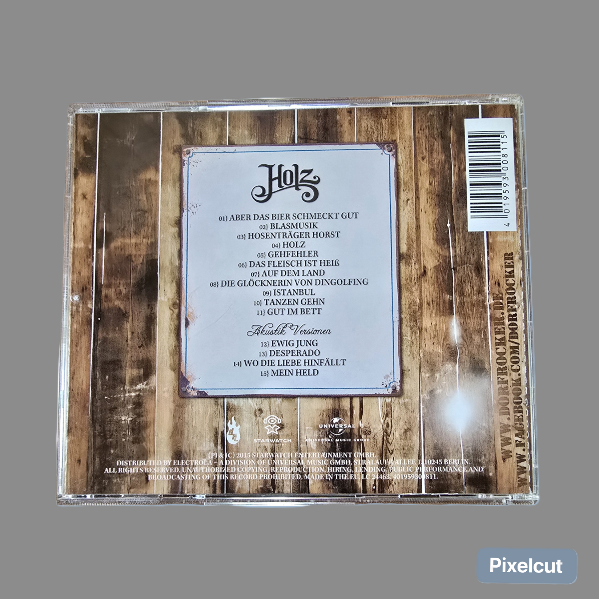 CD Dorfrocker Holz (2015)