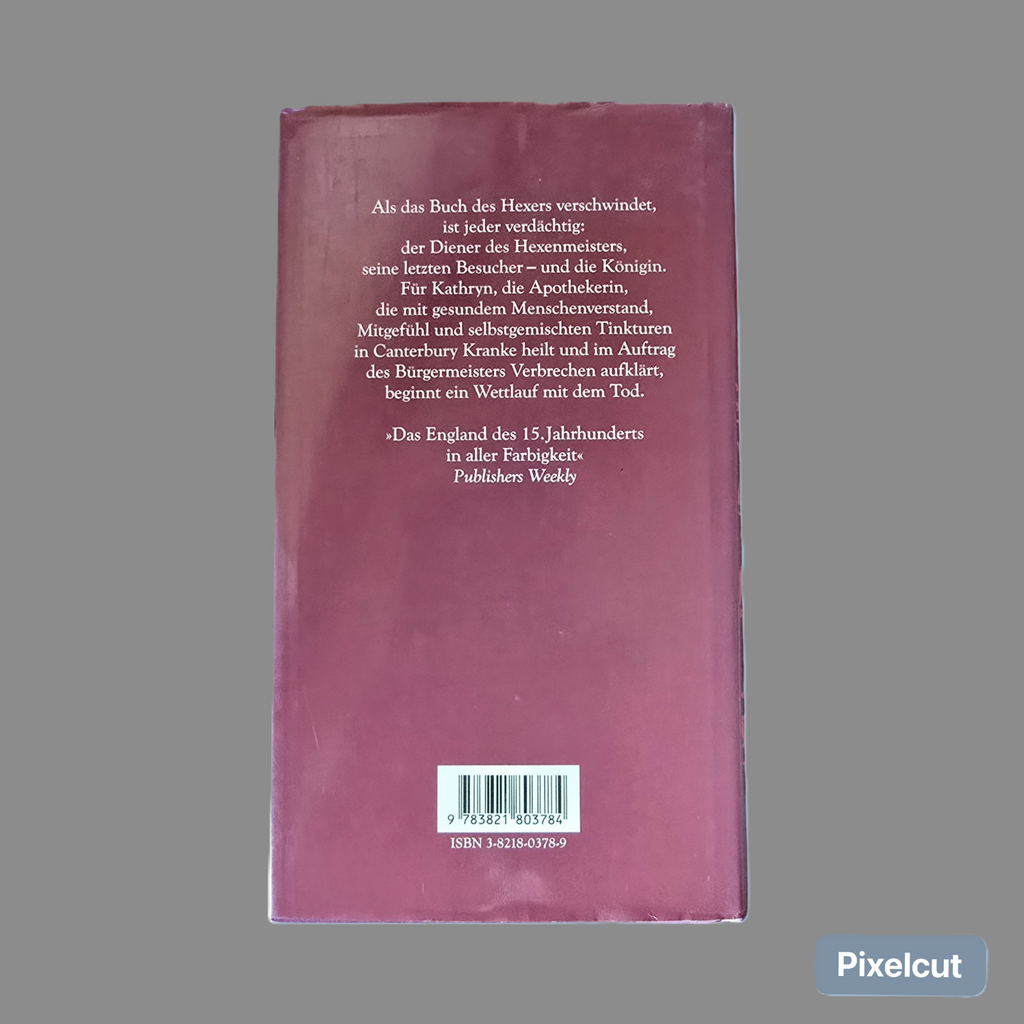 Buch Die Heilerin von Canterbury  (1996)