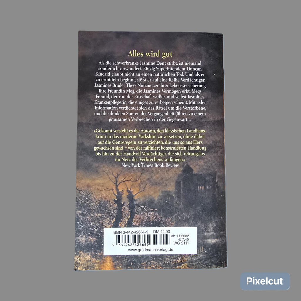 Buch Alles wird gut  Deborah Crombie (1996)