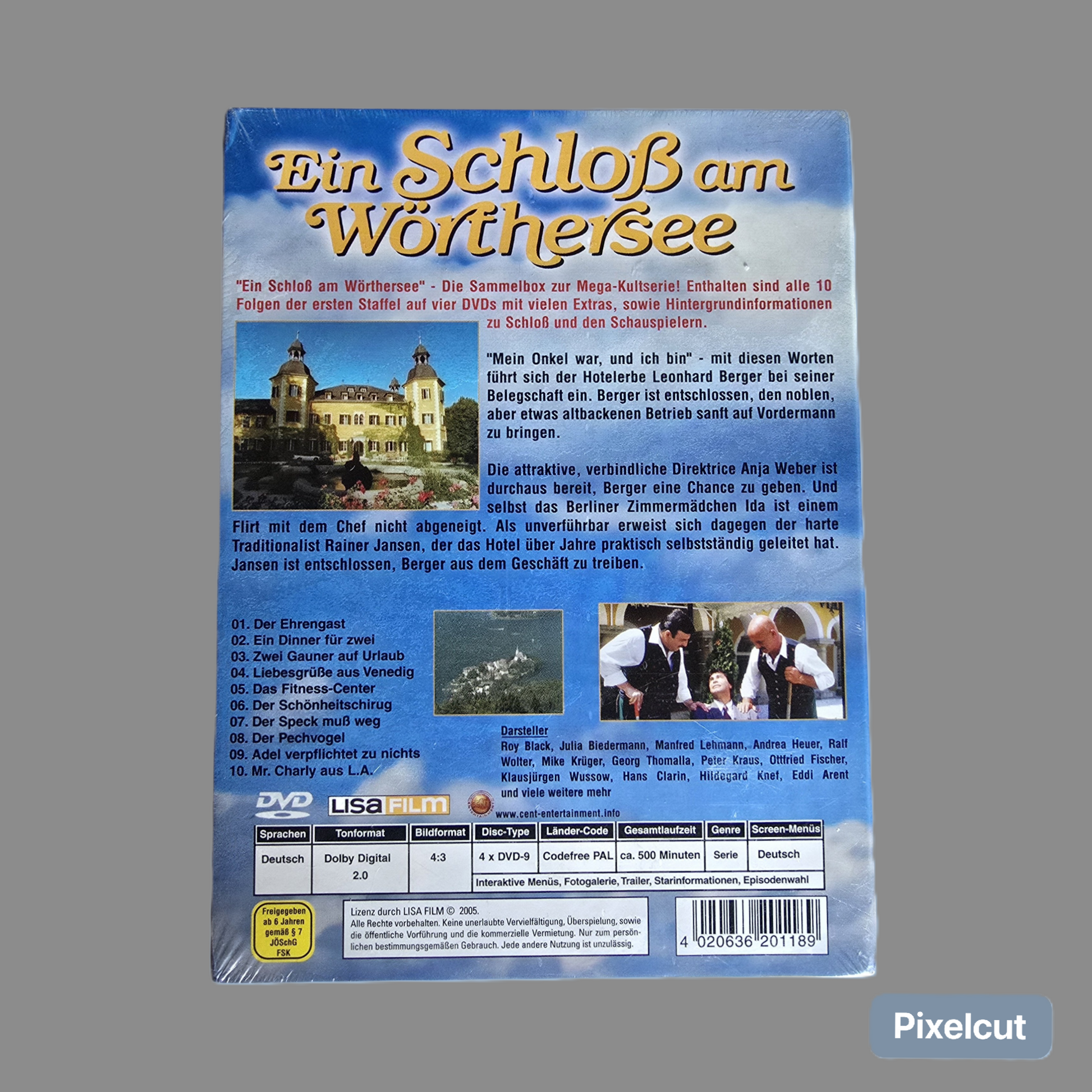 DVD Set Ein Schloß am Wörthersee Staffel 1 OVP