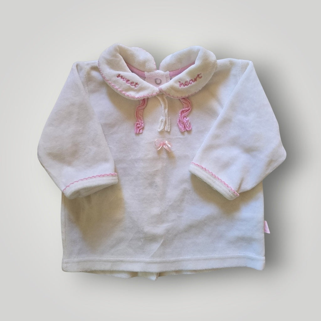 Pulli weiß/rosa Gr.62