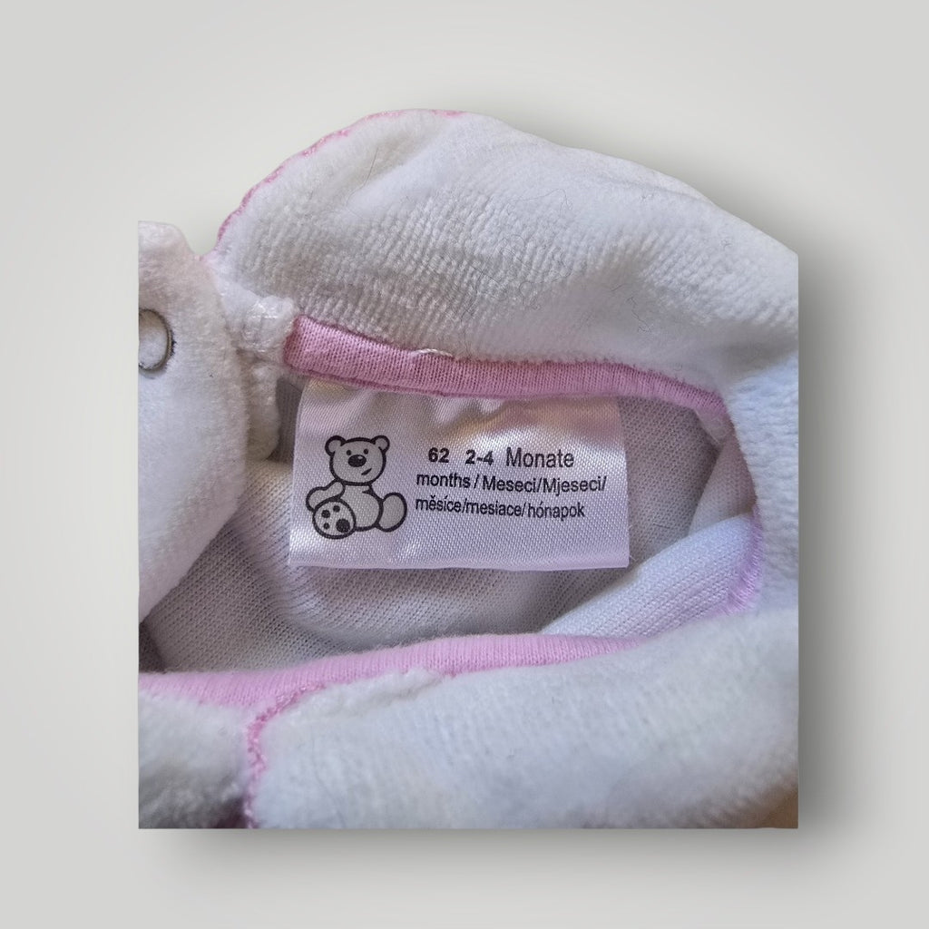 Pulli weiß/rosa Gr.62