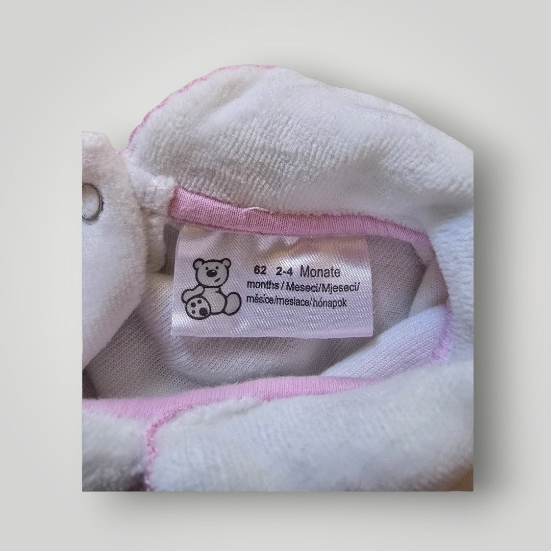 Pulli weiß/rosa Gr.62