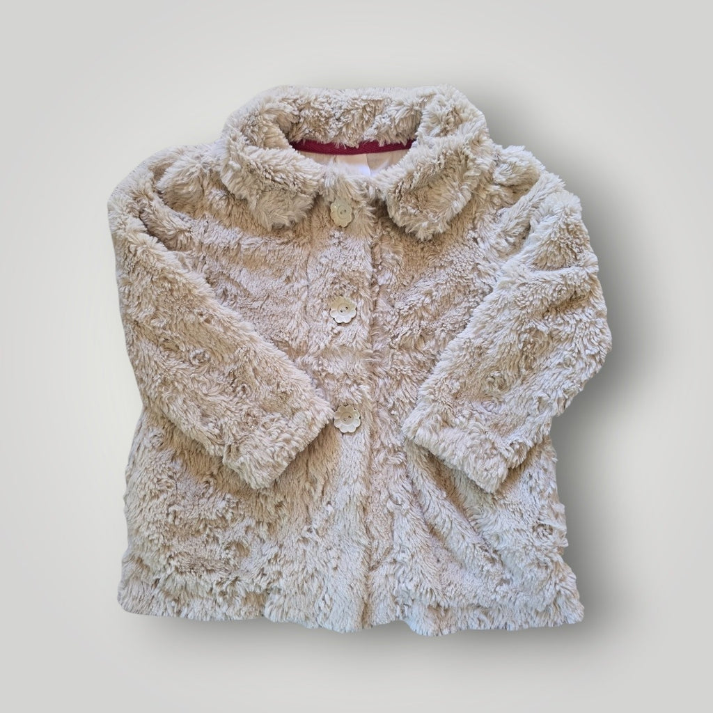 Palomino Flauschjacke Gr. 104 beige