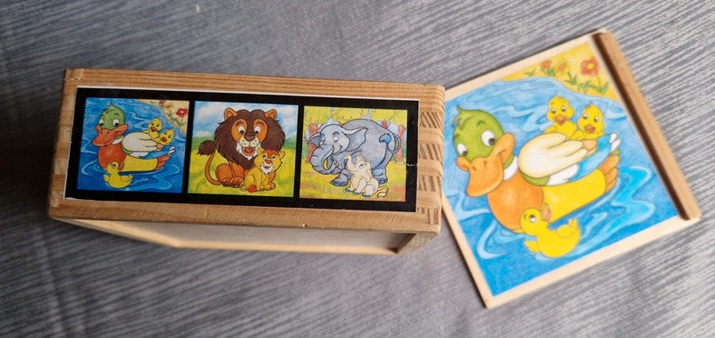Holz Würfel Puzzle