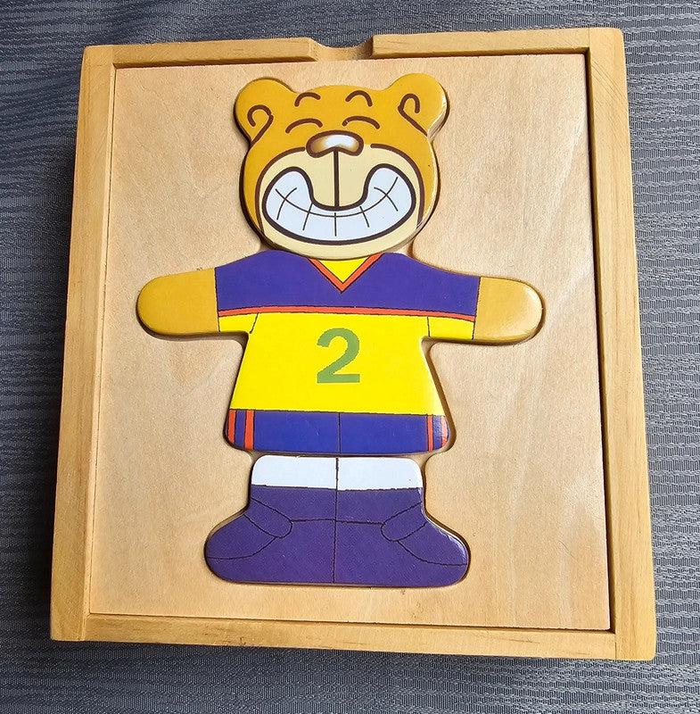 Eichhorn Holz Puzzle 17 teilig