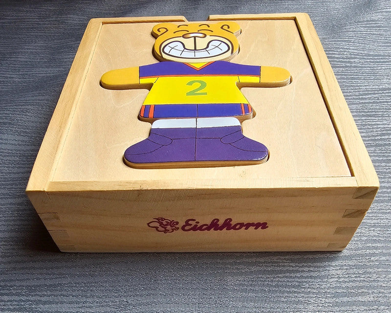 Eichhorn Holz Puzzle 17 teilig