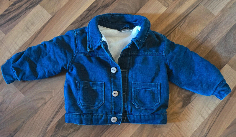 Ergee gefütterte Jeansjacke Gr. 80