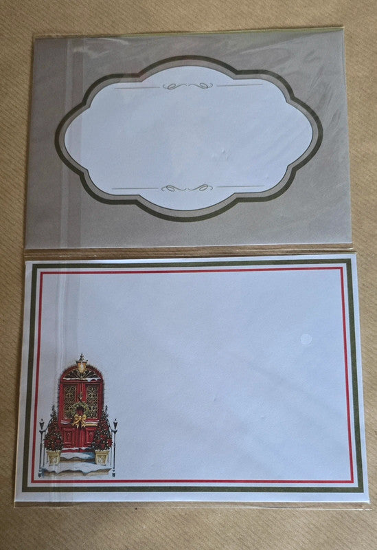 Weihnachtskarten 2Stk. mit Kuvert original verpackt