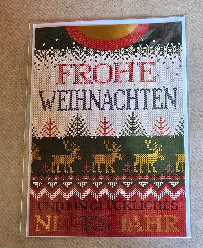 Weihnachtskarten 6Stk. mit weißem Kuvert OVP