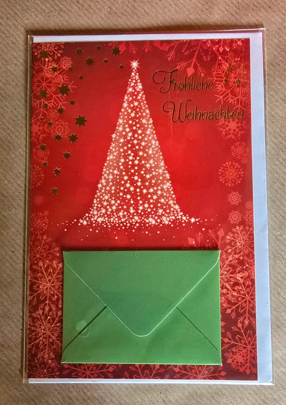 Weihnachtskarten 4Stk.mit Kuvert OVP