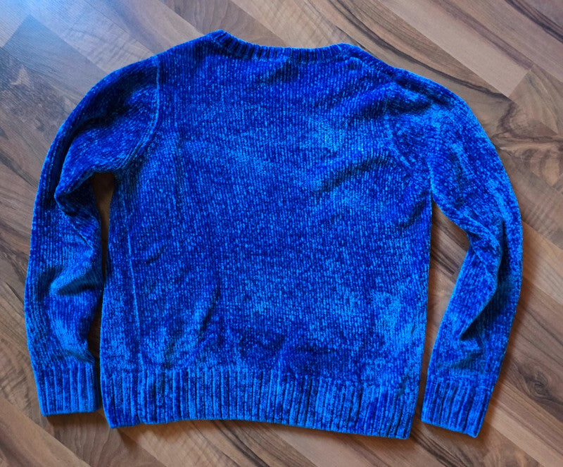 Damen Pulli blau Gr. XS