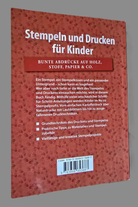 Taschenbuch Stempeln und Drucken für Kinder