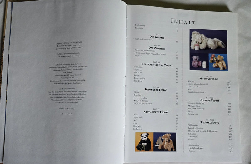 Buch  Die schönsten Teddys selbst gemacht
