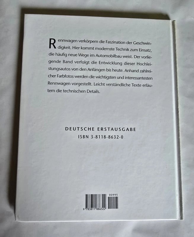 Buch Rennwagen