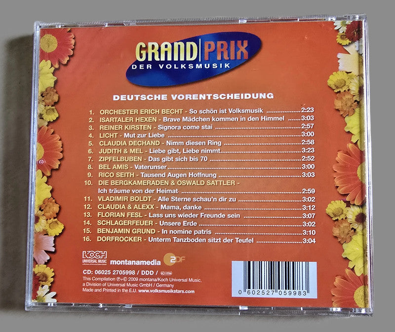 CD Grand Prix der Volksmusik  Vorentscheidung 2009