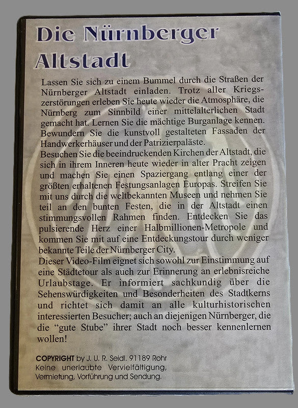 Die Nürnberger Altstadt DVD