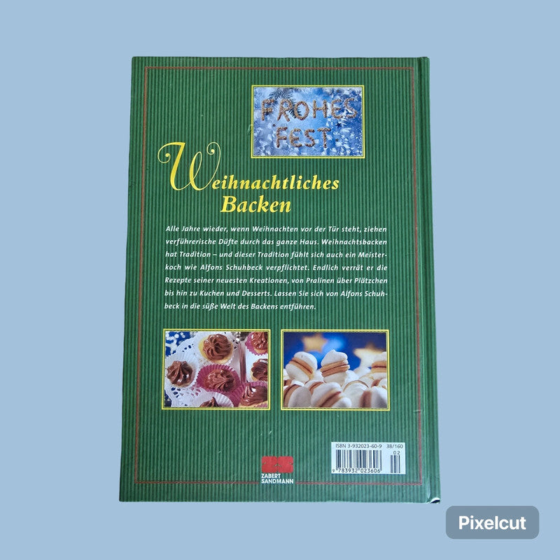 Buch Weihnachtliches Backen  Alfons Schuhbeck