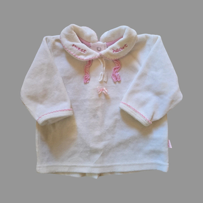 Pulli weiß/rosa Gr.62