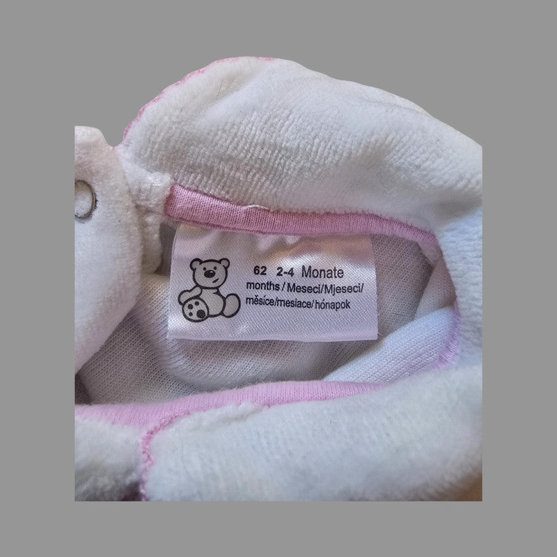 Pulli weiß/rosa Gr.62