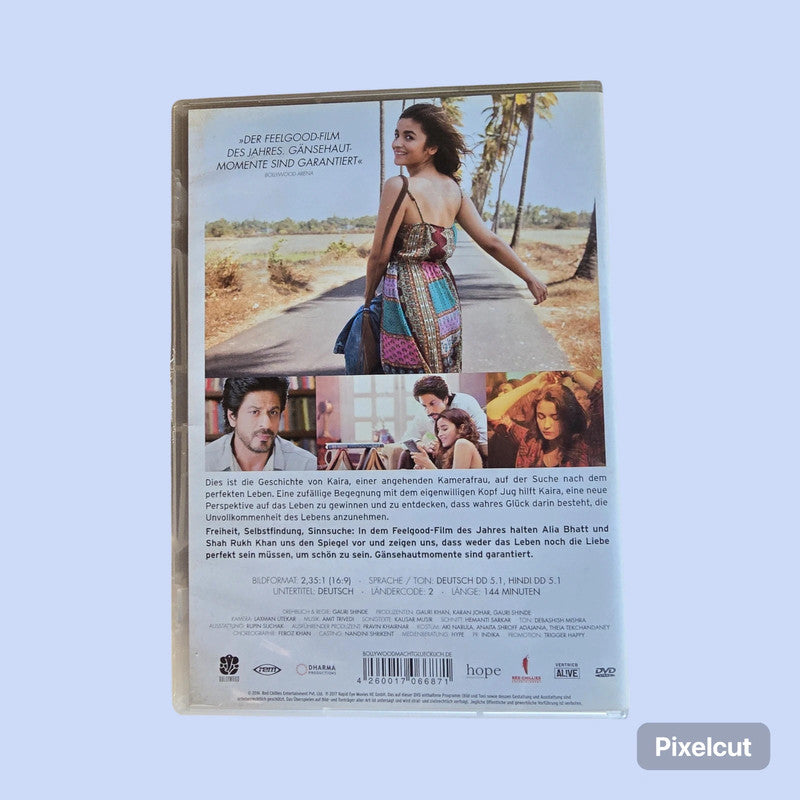 DVD  Bollywood  Dear Zindagi Liebesbrief an das Leben (2016)