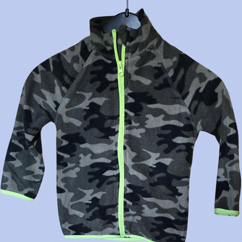 Kiki&Koko Fleecejacke Camouflage Gr. 104