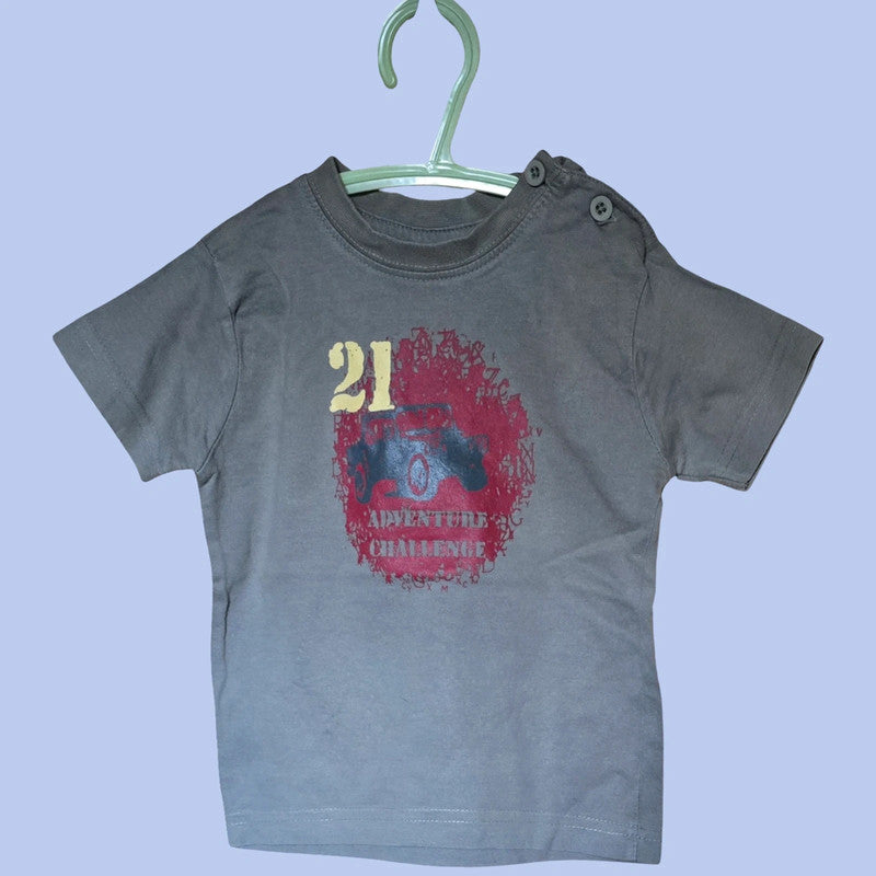 Formikula  Jungen T-Shirt mit Adventure Aufdruck Gr. 62/68
