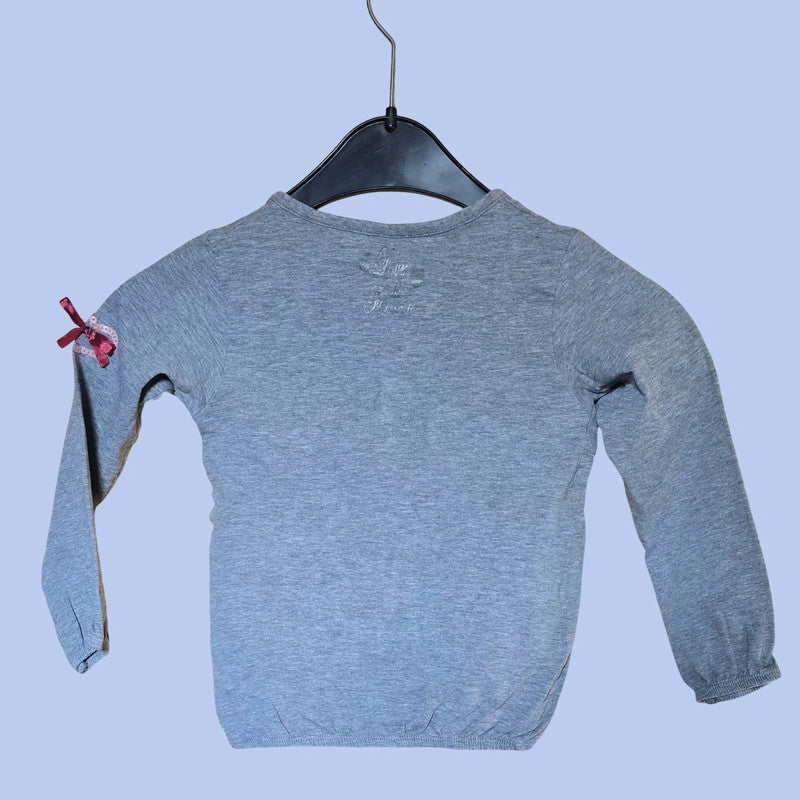 Gine Star Mädchen Pulli Gr. 104 mit Applikationen