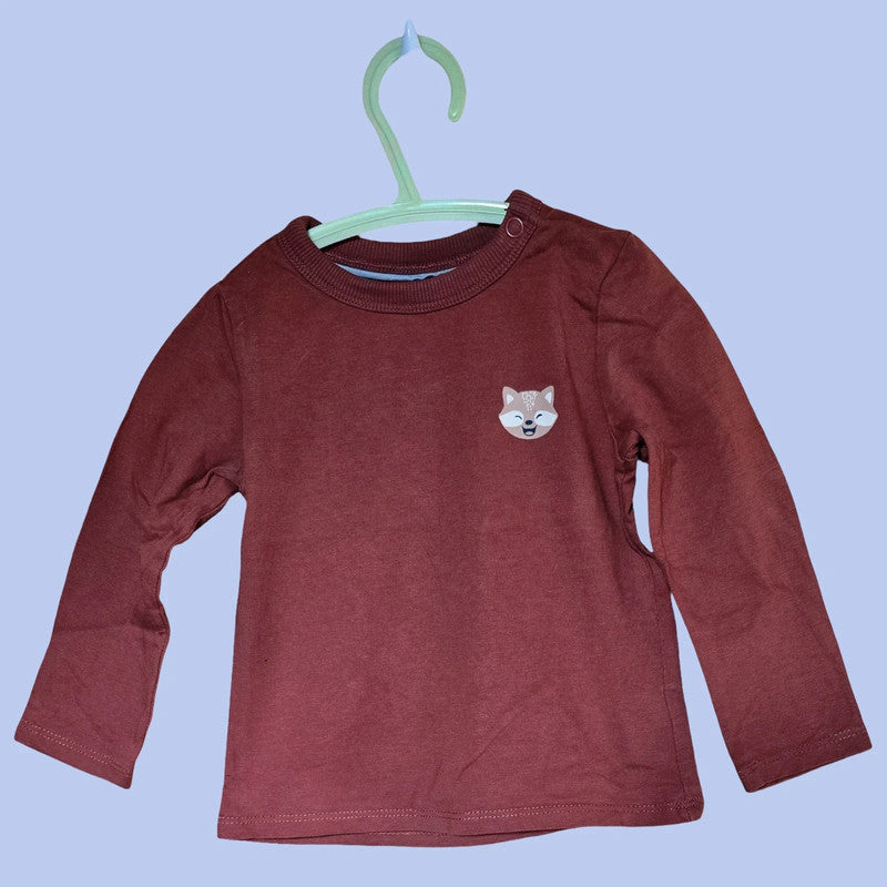 C&A Pulli mit Fuchs Motiv Gr. 86