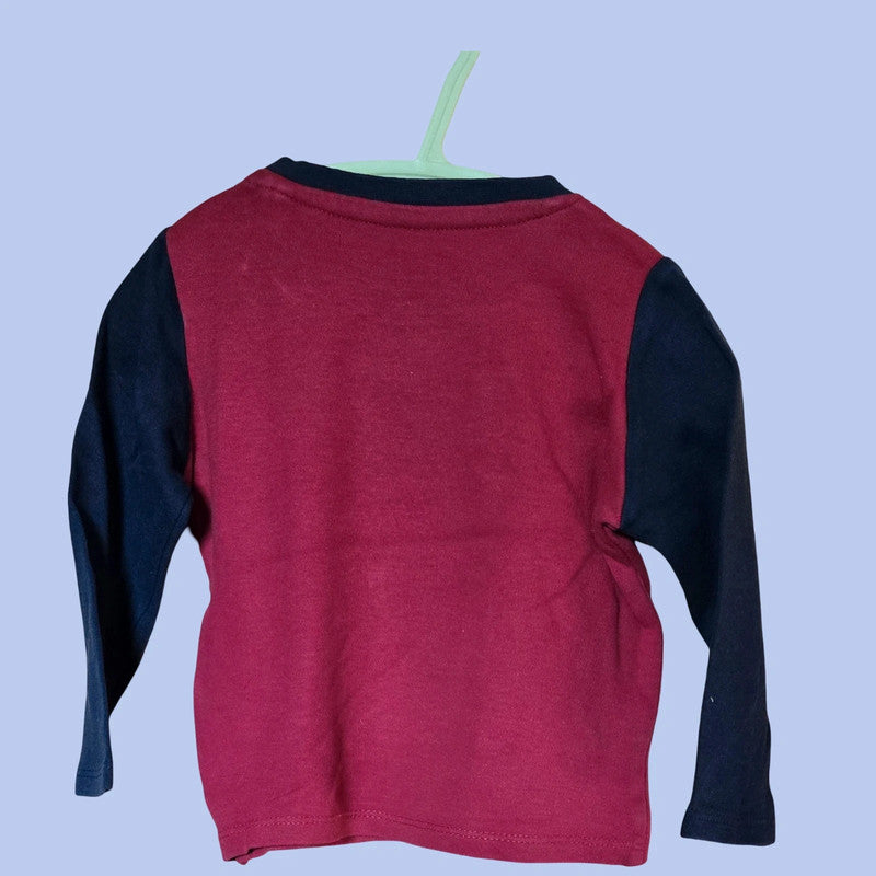 Lupilu Pulli Gr. 74 mit " Baby be cool " Aufdruck