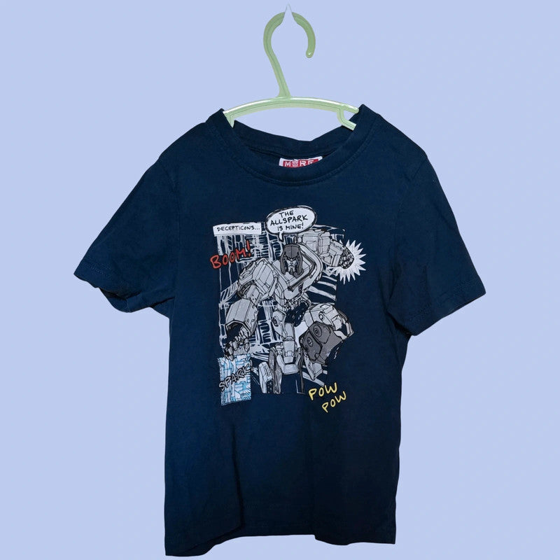 Hasbro Jungen T-Shirt mit Transformers Aufdruck Gr. 110/116