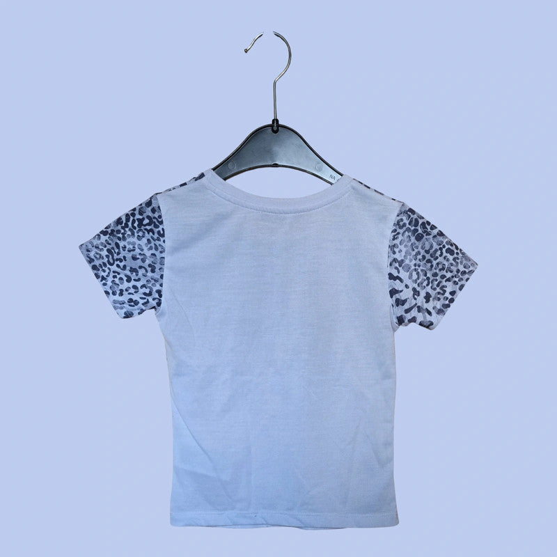 Tessentials Mädchen T-Shirt mit Katzen Motiv Gr. 110