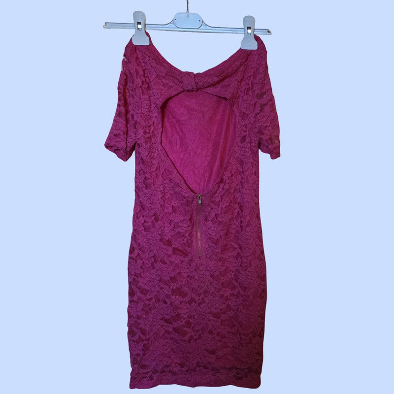 Enza & Lea Damen Spitzenkleid Gr. S